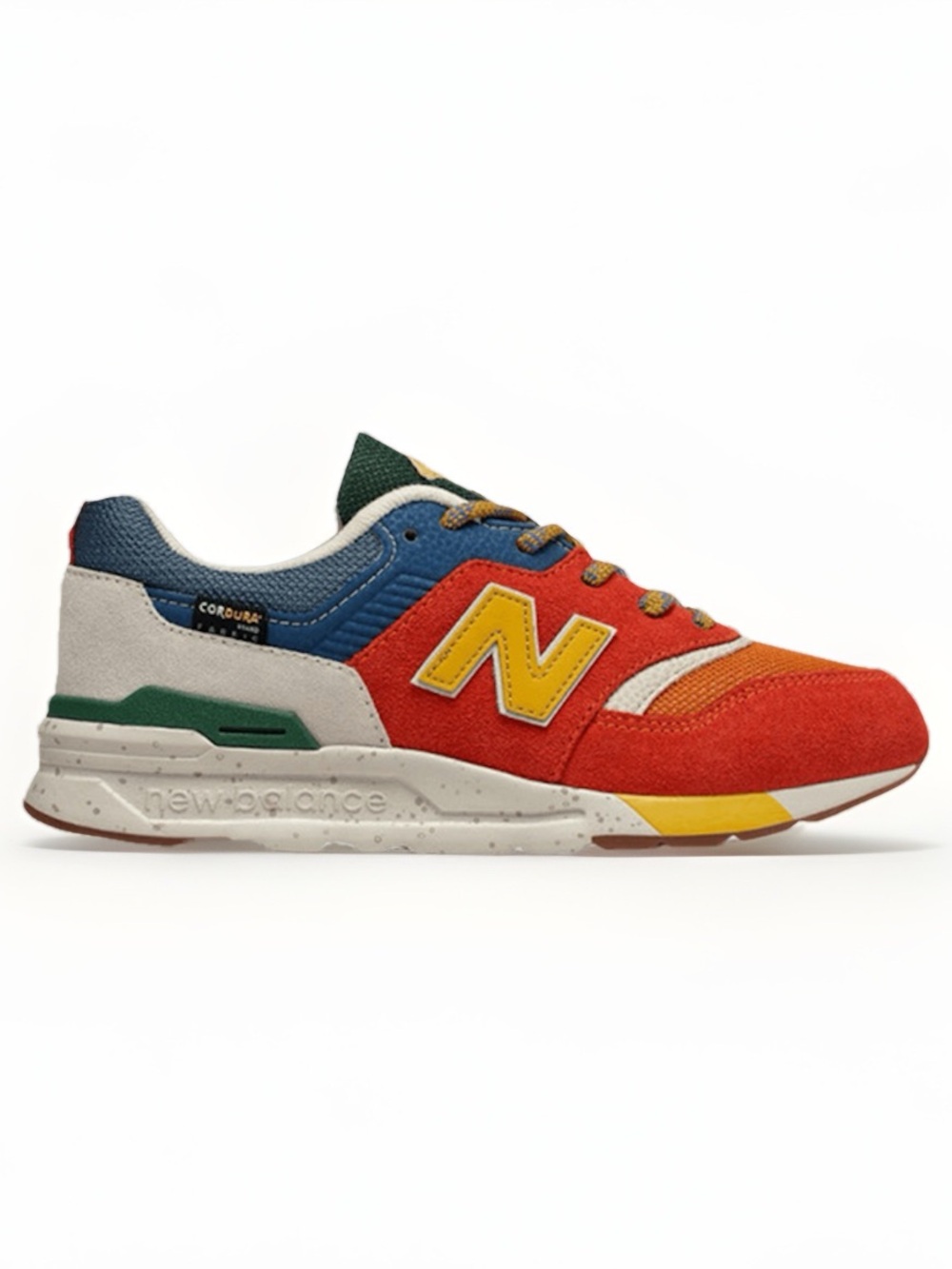 New Balance 997H Big Kid Vintage
Orange Cordura Sz 3 Suede Athletic Casual Shoes